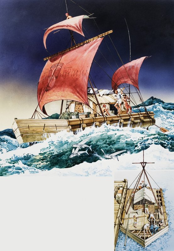 Kon-Tiki epikus útján alkotó: English School
