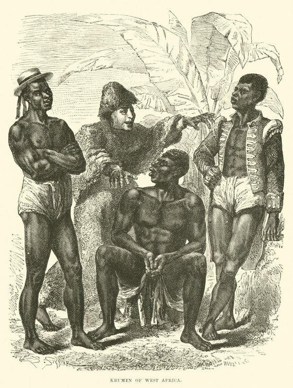 Nyugat-Afrika Krumen alkotó: English School
