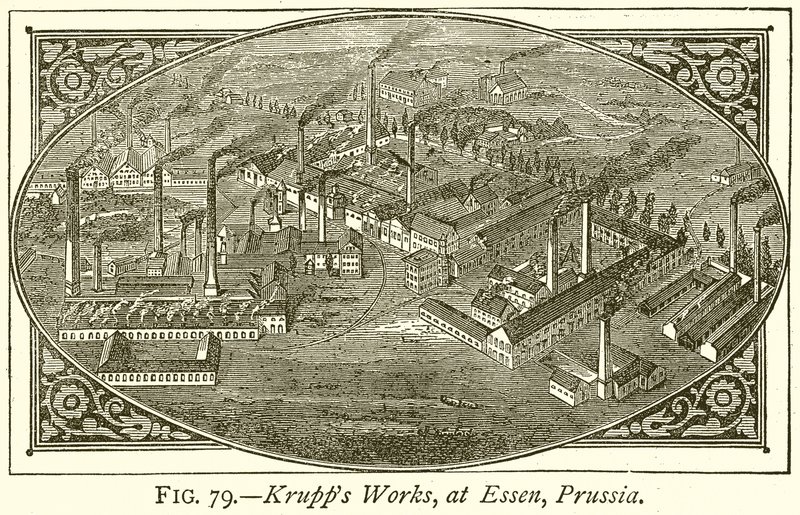 Krupps Works, Essen, Poroszország alkotó: English School