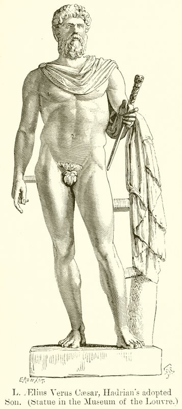 L. Aelius Verus Caesar, Hadrianus örökbefogadott fia alkotó: English School