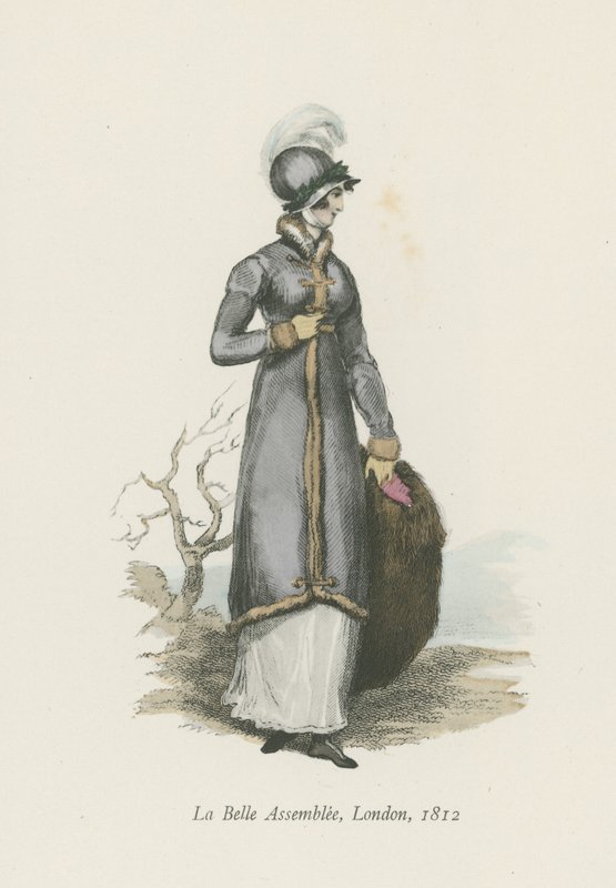 La Belle Assemblee, London, 1812  alkotó: English School