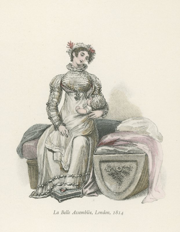 A Belle Assemblee, London, 1814 alkotó: English School