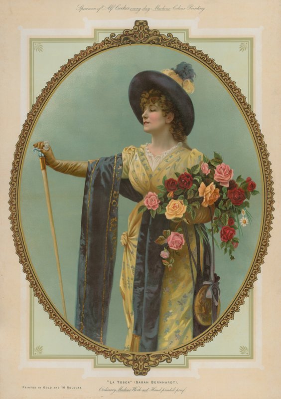 La Tosca, Sarah Bernhardt alkotó: English School