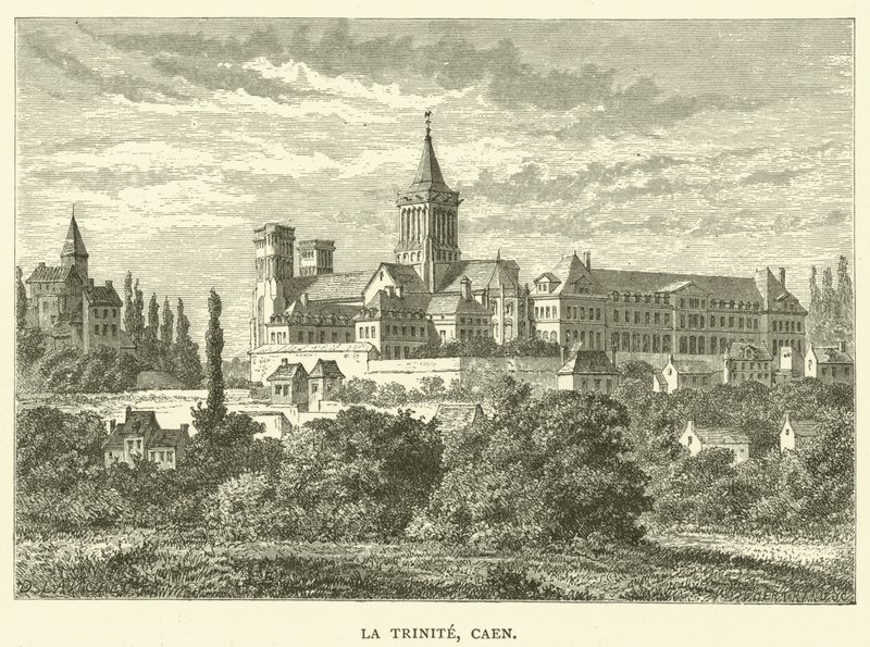 La Trinite, Caen (metszet) alkotó: English School