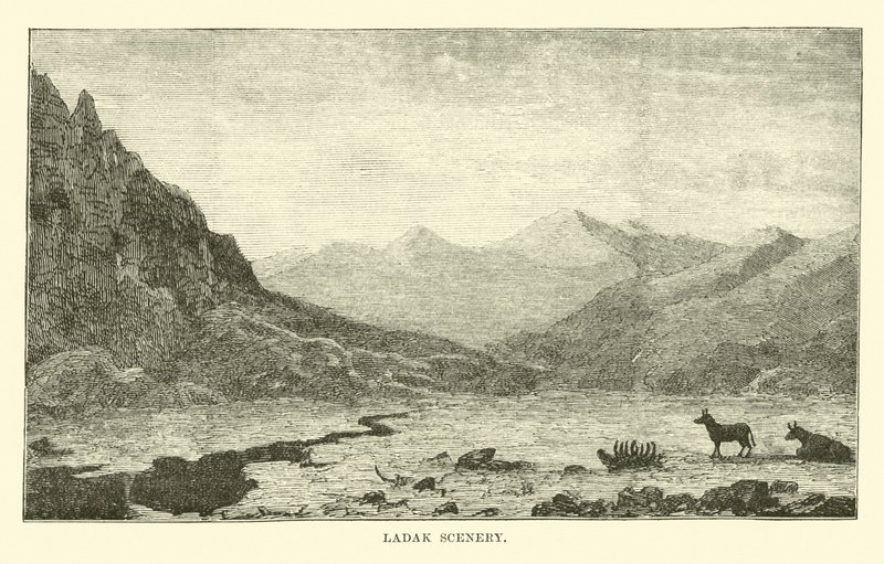 Ladak táj alkotó: English School