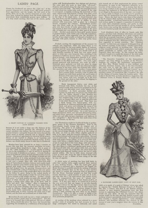 Női oldal (litho) alkotó: English School