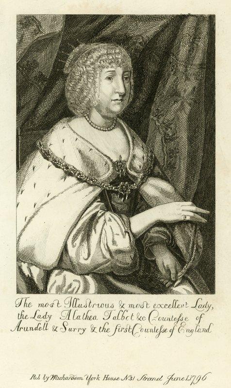 Lady Alathea Talbot alkotó: English School