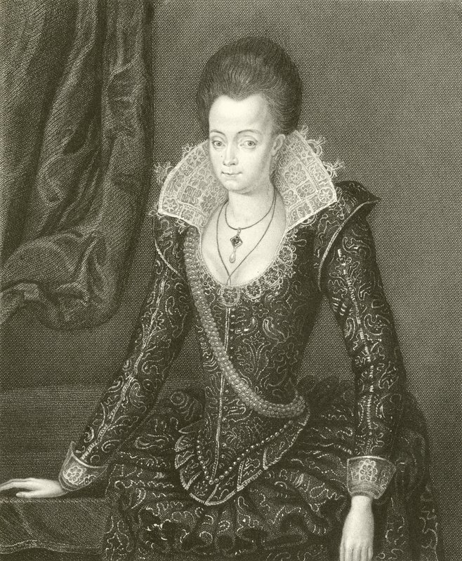 Lady Arabella Stuart alkotó: English School