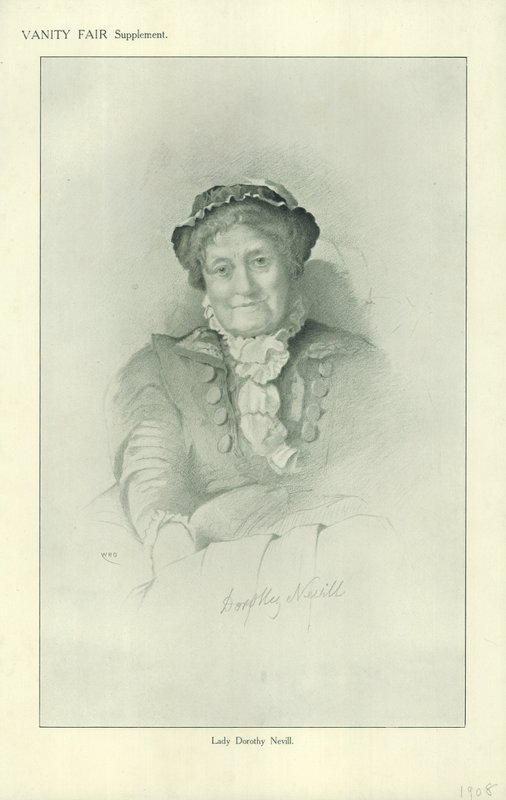 Lady Dorothy Nevill alkotó: English School