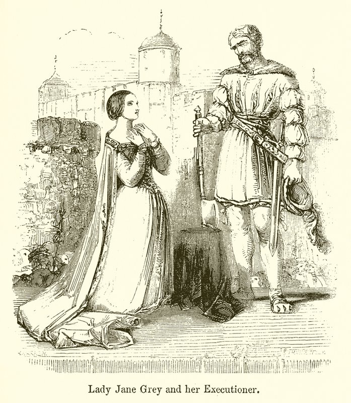 Lady Jane Gray és hóhérja alkotó: English School