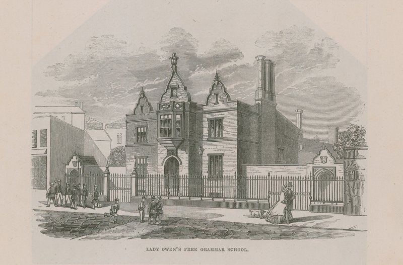 Lady Owens Ingyenes Gimnázium alkotó: English School