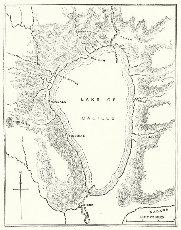 Galileai-tó (metszet) alkotó: English School