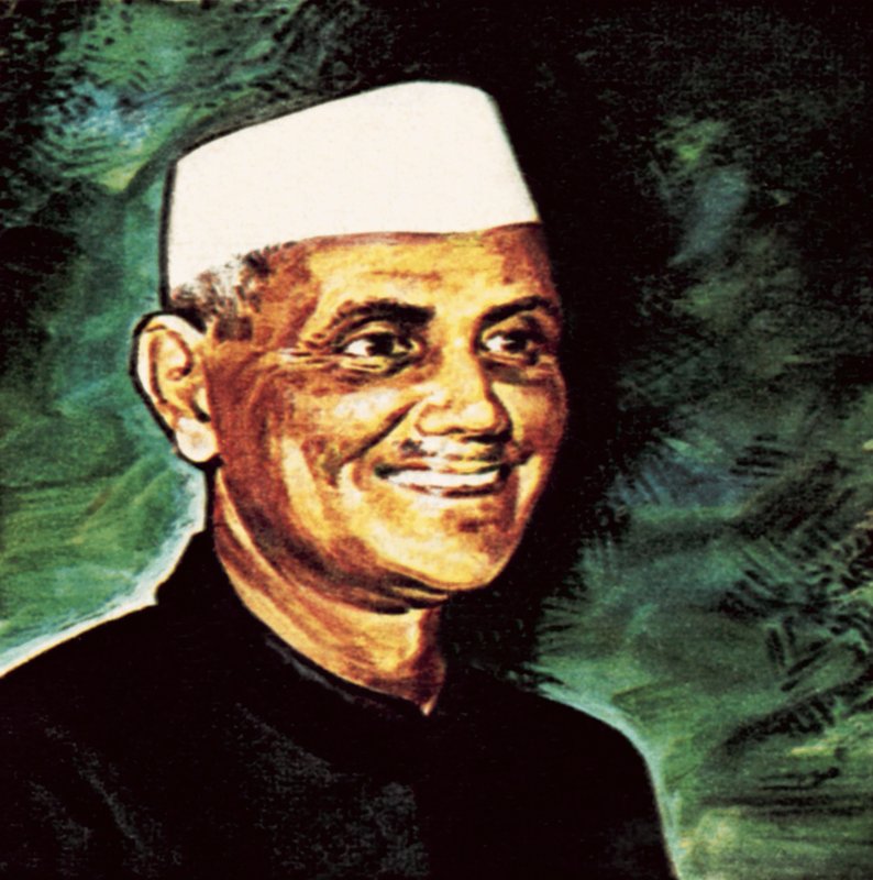 Lal Bahadur Shastri alkotó: English School