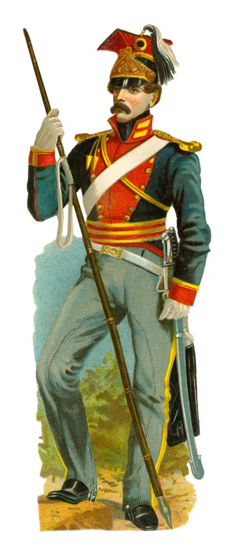 Lancer, IV. Vilmos király kora, 1831-37 alkotó: English School