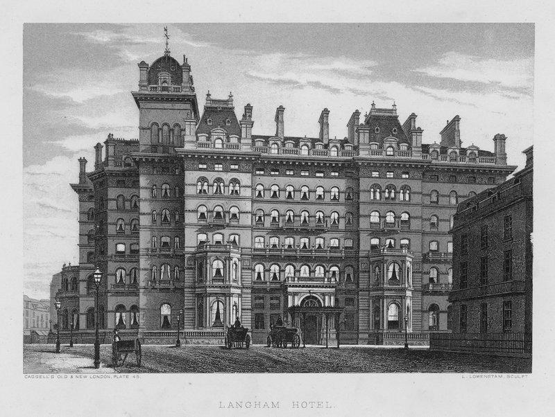 Langham Hotel alkotó: English School