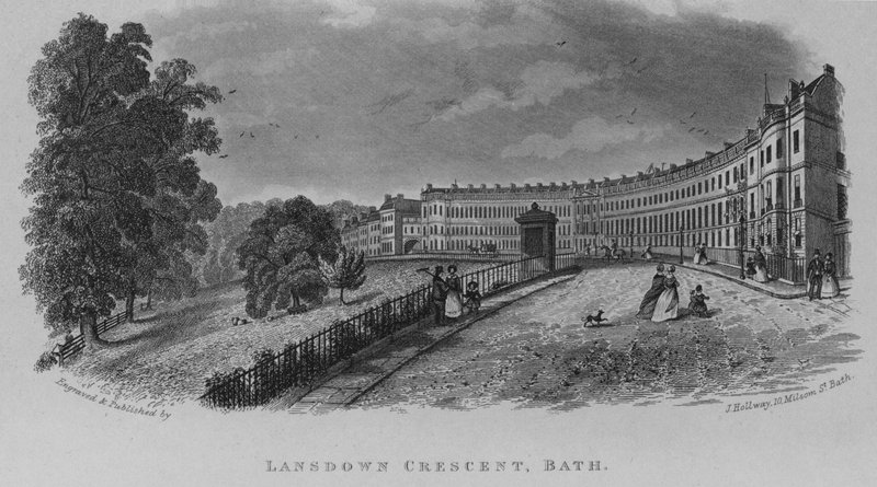 Lansdown Crescent, Bath alkotó: English School