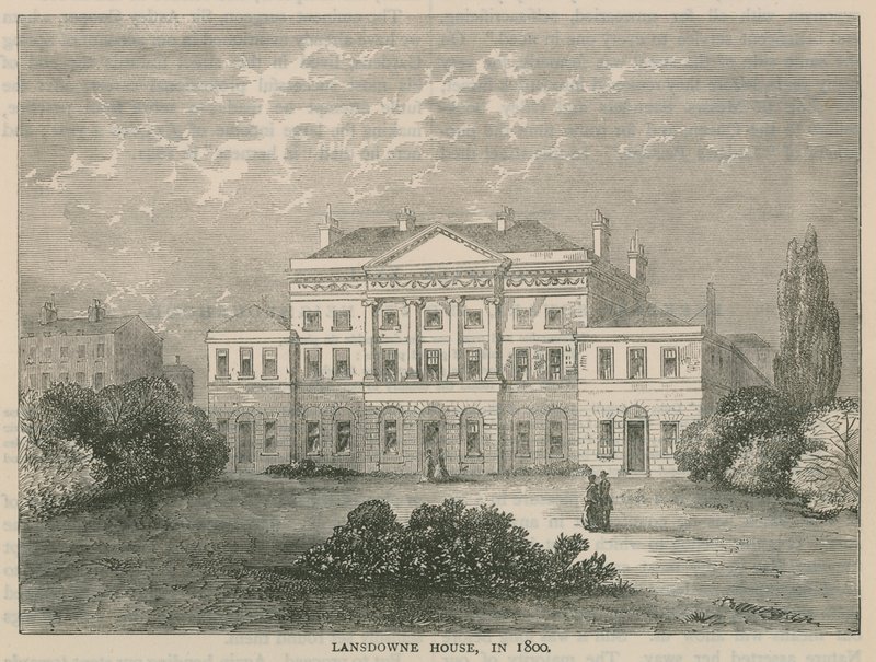 Lansdowne House, Berkley Square, 1800-ban alkotó: English School
