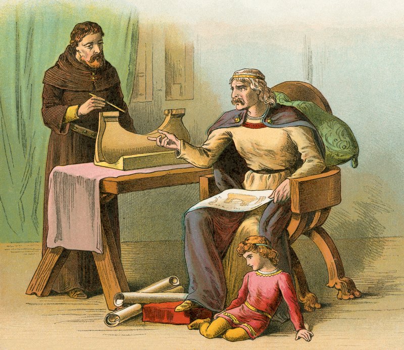 Robert király uralkodásának utolsó évei: Hajóépítés alkotó: English School