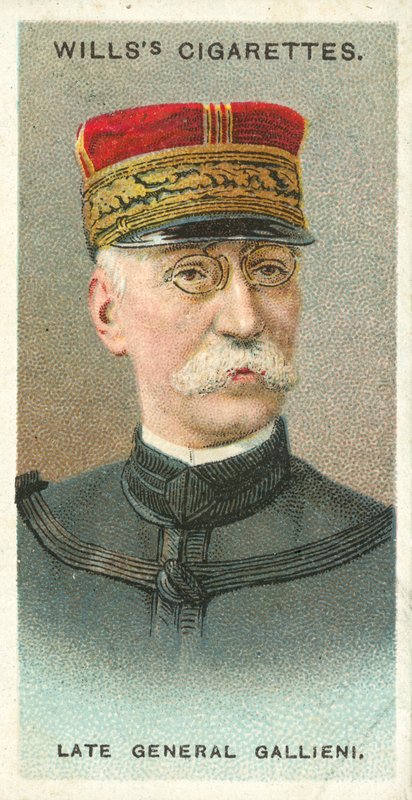 néhai Gallieni tábornok (kromolit) alkotó: English School