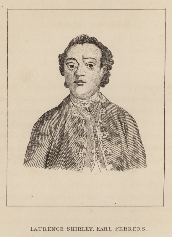 Laurence Shirley, Earl Ferrers alkotó: English School