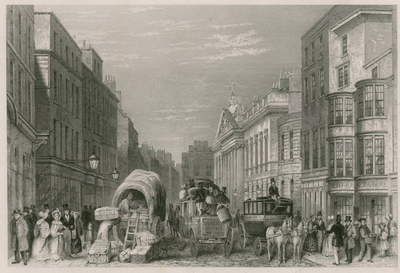 Leadenhall Street, London alkotó: English School