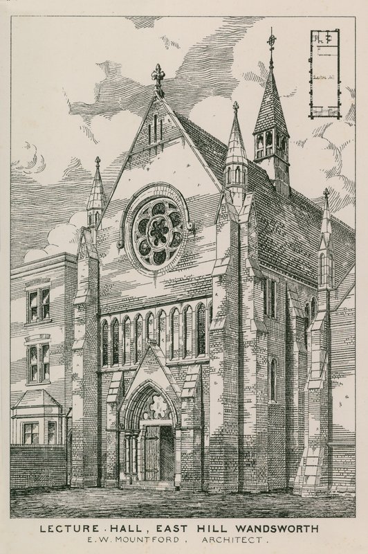 Wandsworth-i előadóterem alkotó: English School