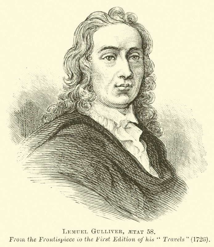 Lemuel Gulliver, aetat 58 alkotó: English School