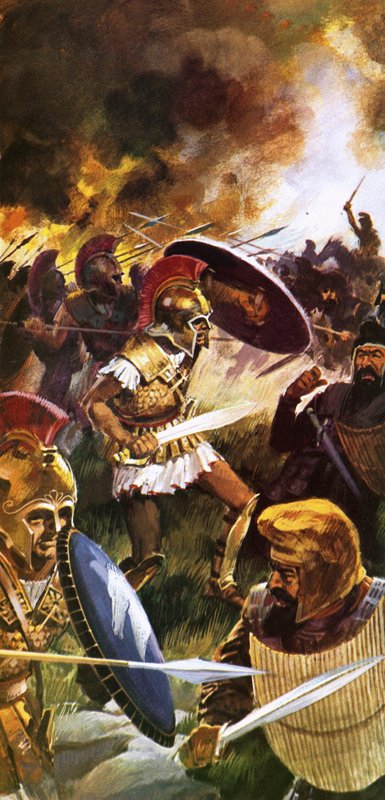 Leonidas és csapatai a végsőkig harcolnak alkotó: English School
