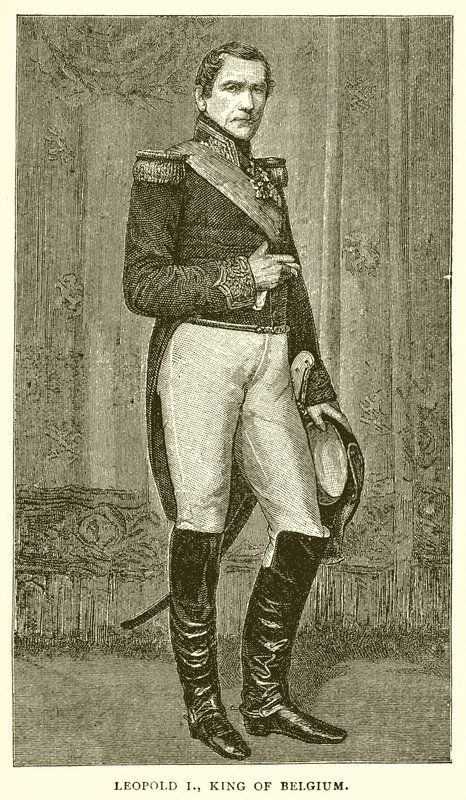 I. Lipót belga király alkotó: English School