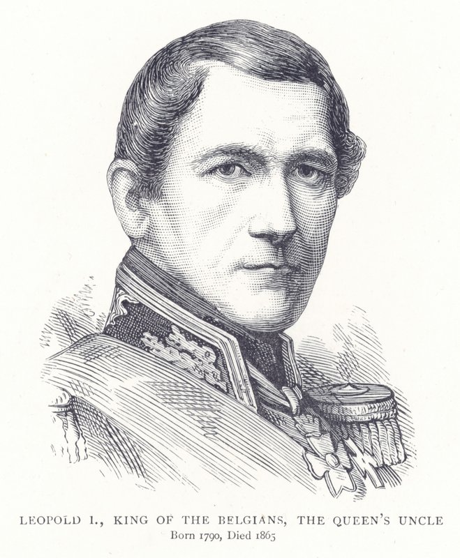 I. Lipót, a belgák királya, a királynők nagybátyja alkotó: English School