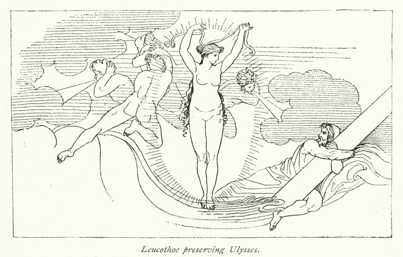 Leukotó tartósító Ulysses (litho) alkotó: English School