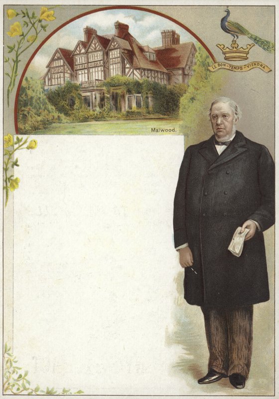 Liebig-kártya Sir William Harcourttal alkotó: English School