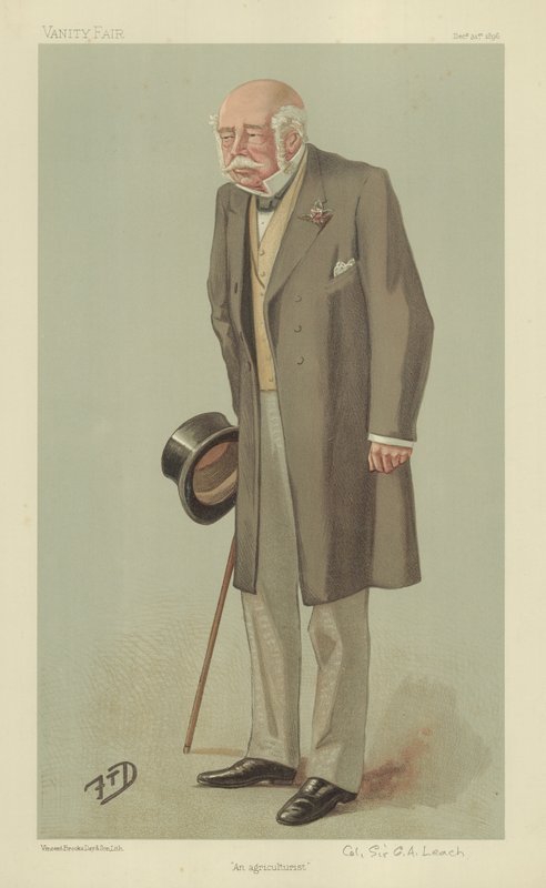 Sir George Archibald Leach alezredes alkotó: English School