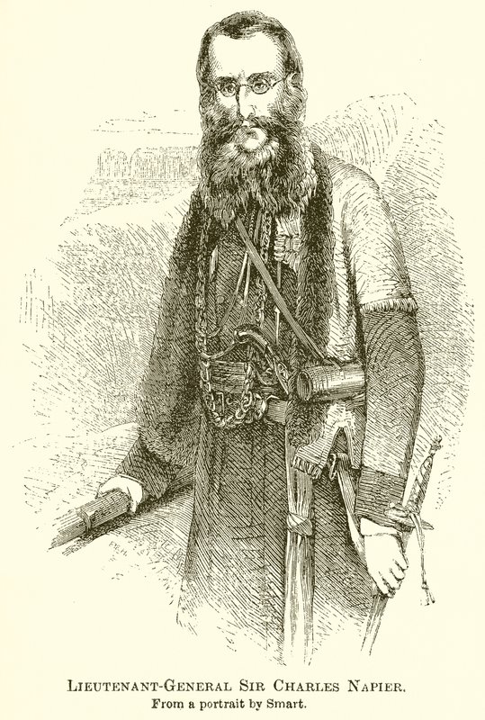 Sir Charles Napier altábornagy alkotó: English School