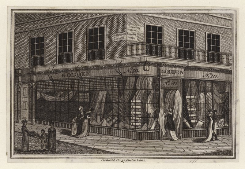 Vászon Draper alkotó: English School