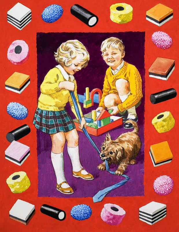 Édesgyökér Allsorts alkotó: English School