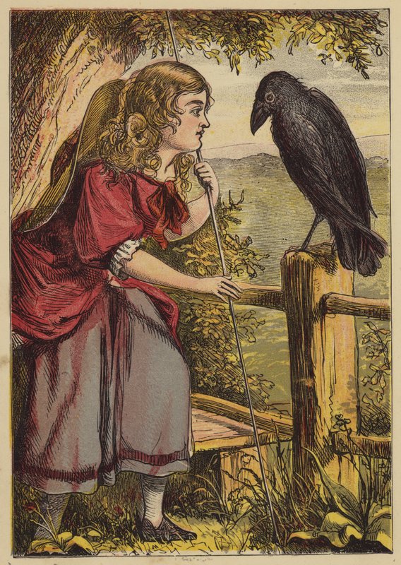 Kis Bo-Peep (színes metszet) alkotó: English School