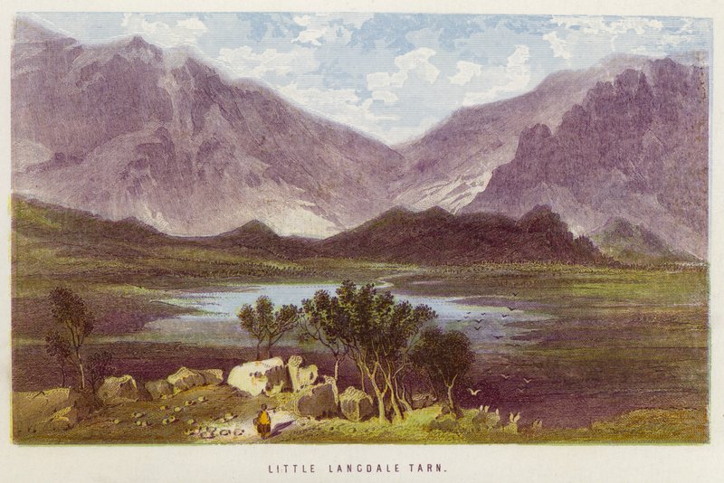 Little Langdale Tarn (színes litó) alkotó: English School