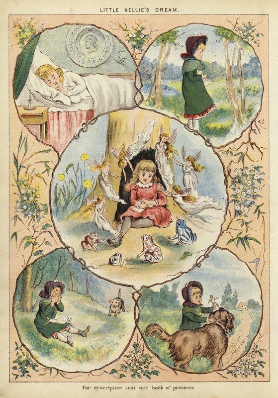 Kis Nellie álma (kromolito) alkotó: English School