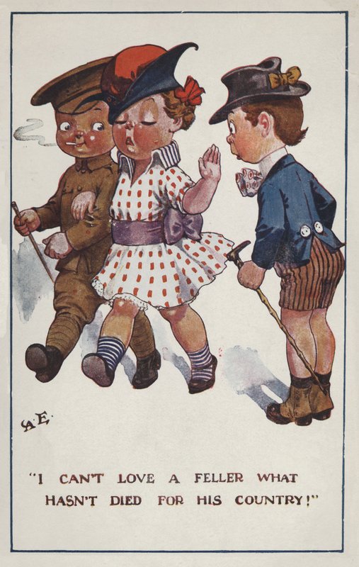 Kislány választja a barátját (színes litho) alkotó: English School