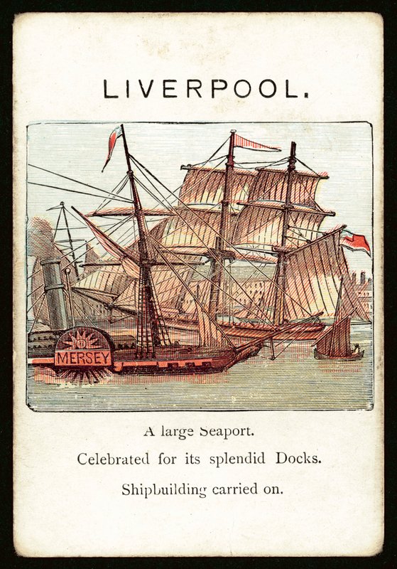 Liverpool (színes litho) alkotó: English School