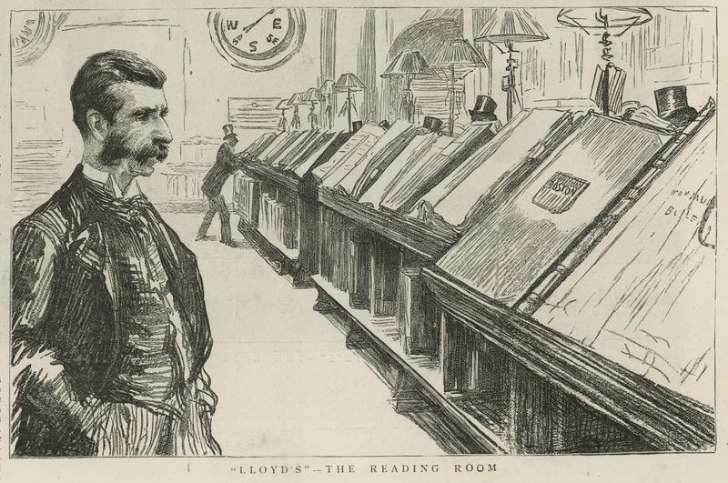 Lloyds – az olvasóterem alkotó: English School