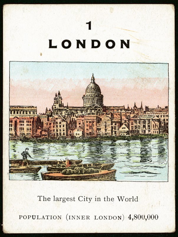 London (színes litó) alkotó: English School