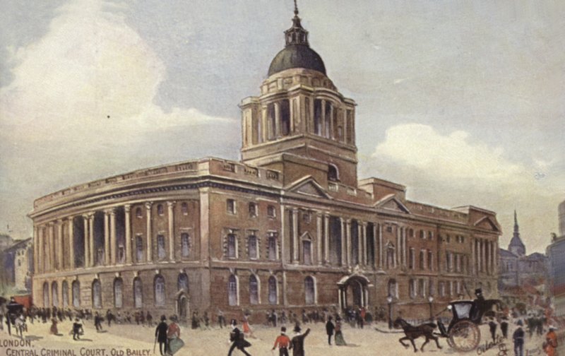 London, Központi Büntetőbíróság, Old Bailey alkotó: English School