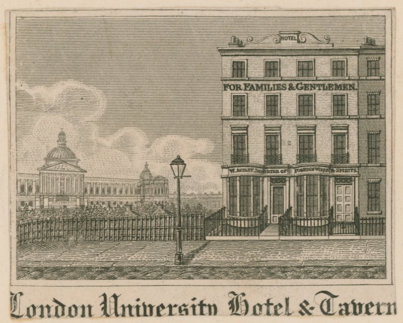 London University Hotel and Tavern, London alkotó: English School