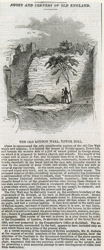 London Wall - Tower Hill alkotó: English School