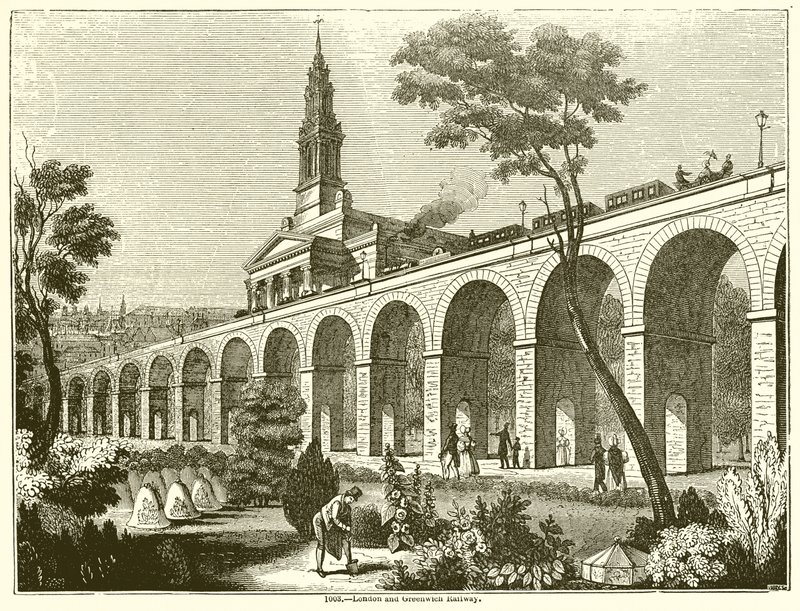 London és Greenwich Railway alkotó: English School