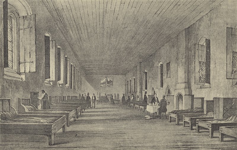 Hosszú kamra, 1844 (mélynyomás) alkotó: English School
