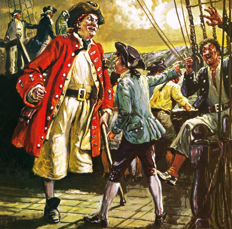 Hosszú John Silver alkotó: English School