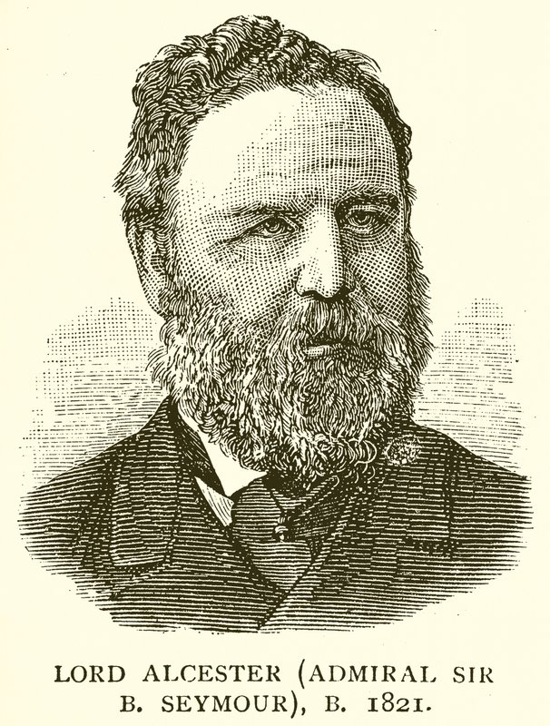 Lord Alcester (Sir B. Seymour admirális), szül., 1821 alkotó: English School